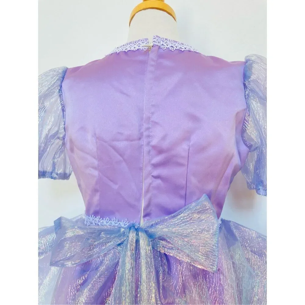 Girls 8/10 Handmade Purple Princess Dress Costume